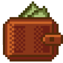 Wallet and Money Pixel