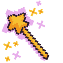 Yellow Wand Pixel