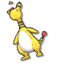 Pokemon Ampharos and Mega Ampharos Pixel