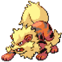 Pokemon Arcanine Pixel