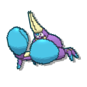 Pokemon Crabrawler and Crabominable Pixel