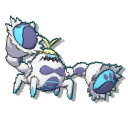 Pokemon Crabrawler and Crabominable Pixel