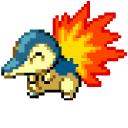 Pokemon Cyndaquil Pixel