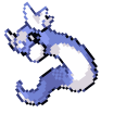 Pokemon Dratini and Dragonair Pixel