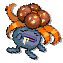 Pokemon Gloom and Bellossom Pixel