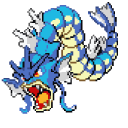 Pokemon Magikarp and Gyarados Pixel