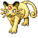 Pokemon Meowth and Persian Pixel