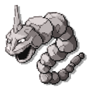 Pokemon Onix and Steelix Pixel