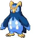 Pokemon Piplup and Prinplup Pixel