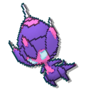 Pokemon Poipole and Naganadel Pixel