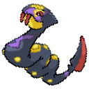 Pokemon Seviper and Zangoose Pixel