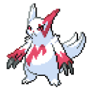 Pokemon Seviper and Zangoose Pixel
