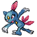 Pokemon Sneasel and Weavile Pixel