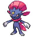 Pokemon Sneasel and Weavile Pixel