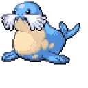 Pokemon Spheal and Sealeo Pixel