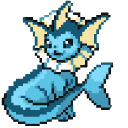Pokemon Vaporeon Pixel