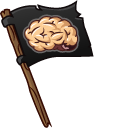 Plants vs. Zombies Flag Pirate Zombie