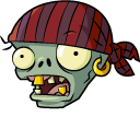 Plants vs. Zombies Flag Pirate Zombie