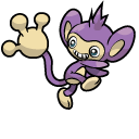 Pokemon Aipom and Ambipom