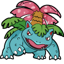 Pokemon Bulbasaur and Venusaur
