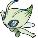 Pokemon Celebi and Shiny Celebi