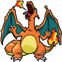 Pokemon Charmander and Charizard