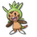 Pokemon Chespin and Quilladin