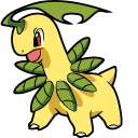 Pokemon Chikorita and Bayleef