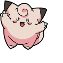 Pokemon Clefairy and Clefable