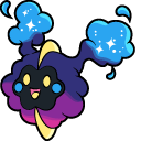Pokemon Cosmog and Solgaleo