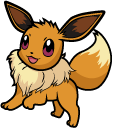 Pokemon Eevee and Flareon
