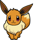 Pokemon Eevee and Glaceon