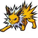 Pokemon Eevee and Jolteon