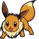 Pokemon Eevee and Leafeon