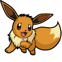 Pokemon Eevee and Sylveon