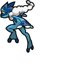 Pokemon Frogadier and Greninja