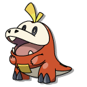 Pokemon Fuecoco and Crocalor