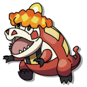 Pokemon Fuecoco and Crocalor