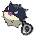 Pokemon Hisuian Qwilfish and Overqwil