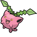 Pokemon Hoppip and Skiploom