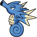 Pokemon Horsea and Seadra