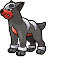 Pokemon Houndour and Houndoom