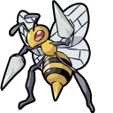 Pokemon Kakuna and Beedrill