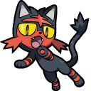 Pokemon Litten and Torracat