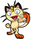 Pokemon Meowth and Persian
