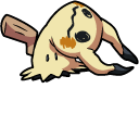 Pokemon Mimikyu Disguised and Busted Form