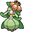 Pokemon Petilil and Lilligant