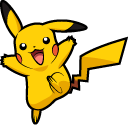 Pokemon Pikachu and Gigantamax Pikachu