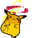 Pokemon Pikachu and Gigantamax Pikachu