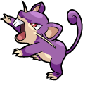 Pokemon Rattata and Raticate